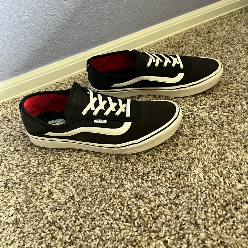 Black Vans Comfy Cush
